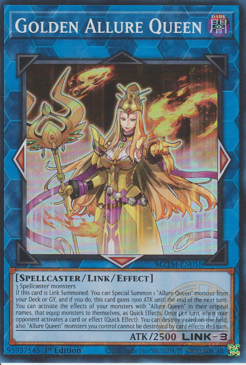 Golden Allure Queen - MZTM-EN058 - Super Rare 