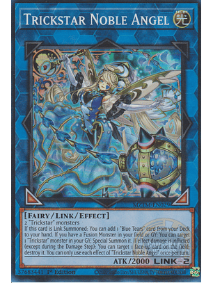 Trickstar Noble Angel - MZTM-EN029 - Super Rare 