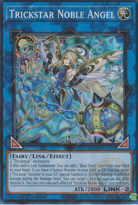 Trickstar Noble Angel - MZTM-EN029 - Super Rare 
