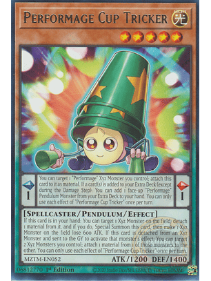 Performage Cup Tricker - MZTM-EN052 - Rare 