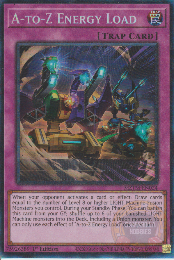 A-to-Z Energy Load - MZTM-EN024 - Collector's Rare 1