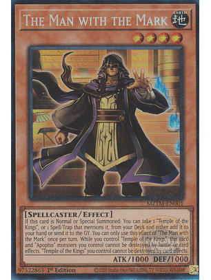 The Man with the Mark - MZTM-EN001 - Collector's Rare 