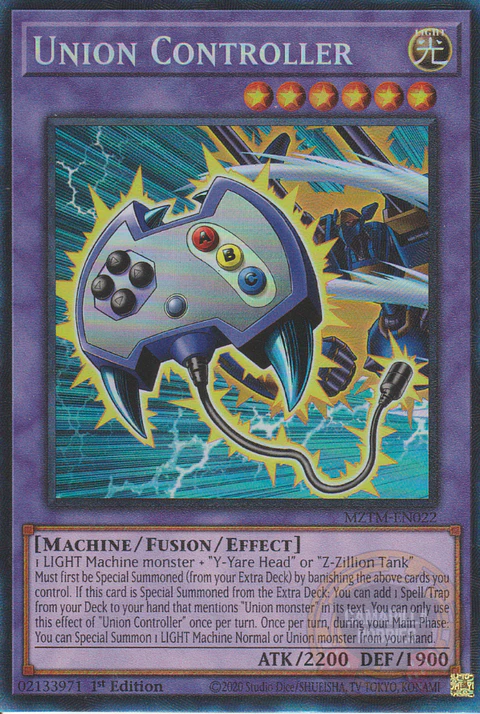 Union Controller - MZTM-EN022 - Collector's Rare