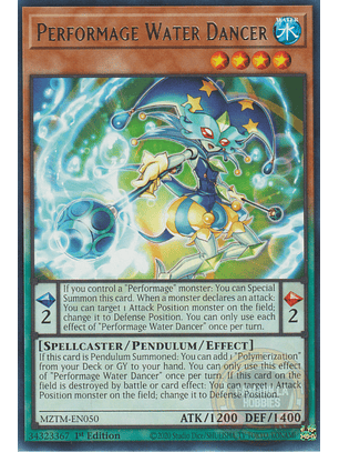 Performage Water Dancer - MZTM-EN050 - Rare 