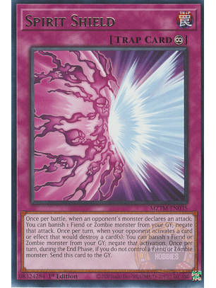 Spirit Shield - MZTM-EN035 - Rare 