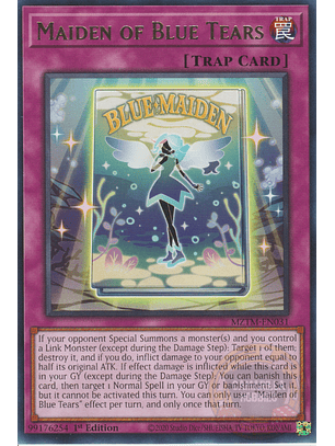 Maiden of Blue Tears - MZTM-EN031 - Rare 