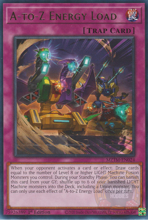 A-to-Z Energy Load - MZTM-EN024 - Rare 