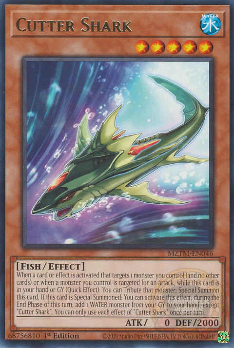 Cutter Shark - MZTM-EN046 - Rare 