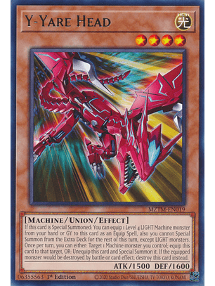 Y-Yare Head - MZTM-EN019 - Rare 