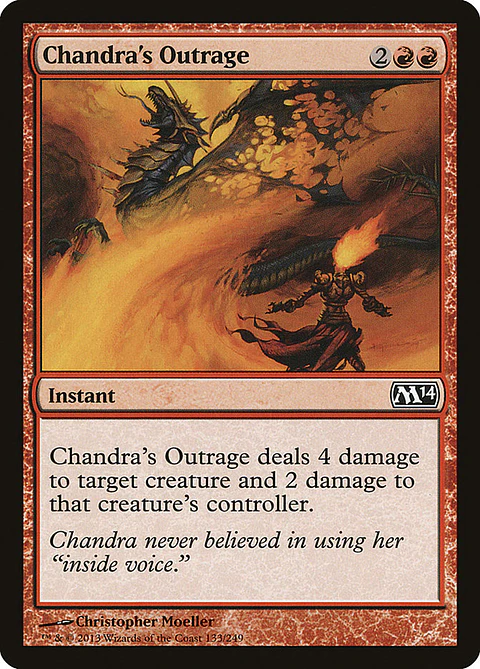 Chandra's outrage - M14 - C
