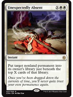 Unexpectedly Absent - CMA - R 