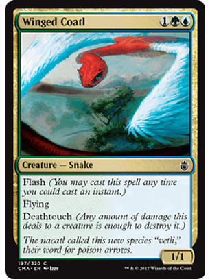 Winged Coatl - CMA - C 