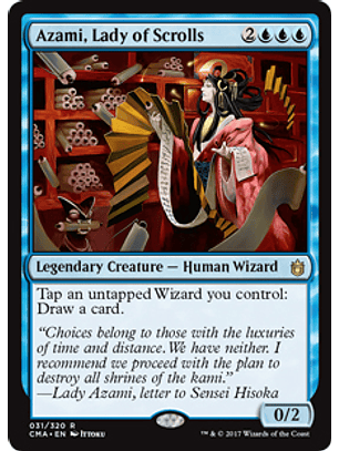 Azami, Lady of Scrolls - CMA - R
