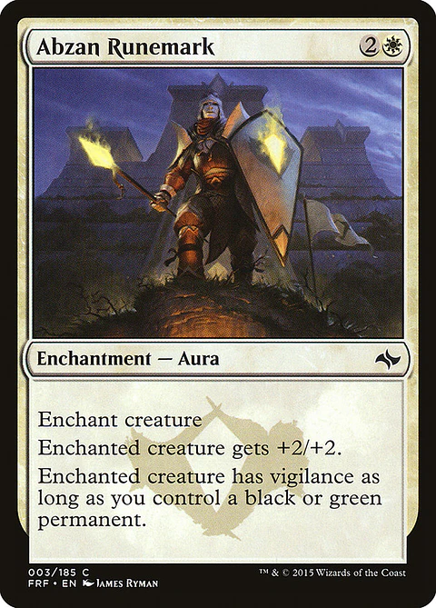 Abzán runemark - FRF - C