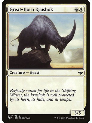 Great-horn krushok - FRF - C