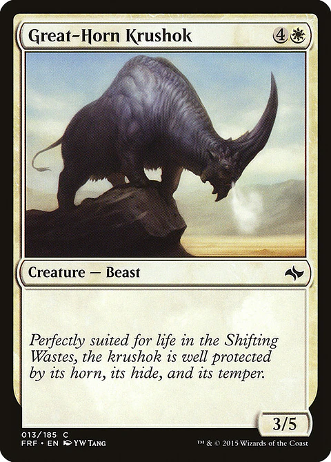 Great-horn krushok - FRF - C