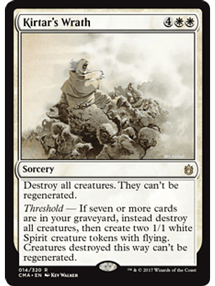 Kirtar's Wrath - CMA - R