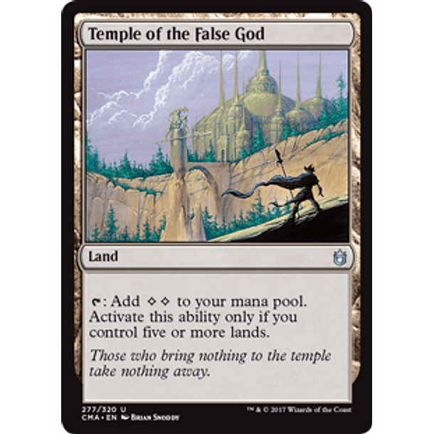 Temple of the False God - CMA - U 