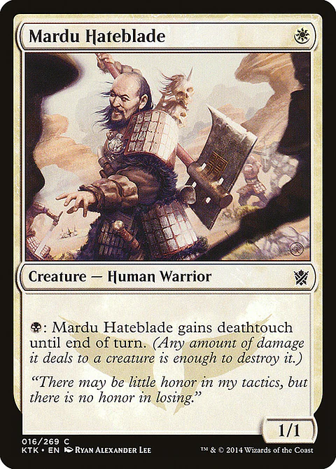 Mardu hateblade - KTK - C