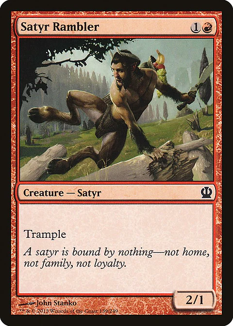 Satyr rambler - THS - C