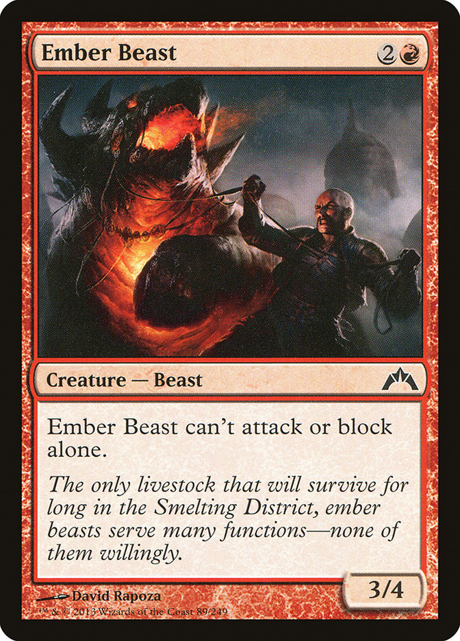 Ember beast - GTC - C 1