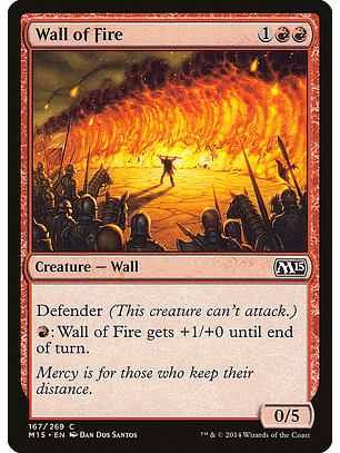 Wall of fire - M15 - C