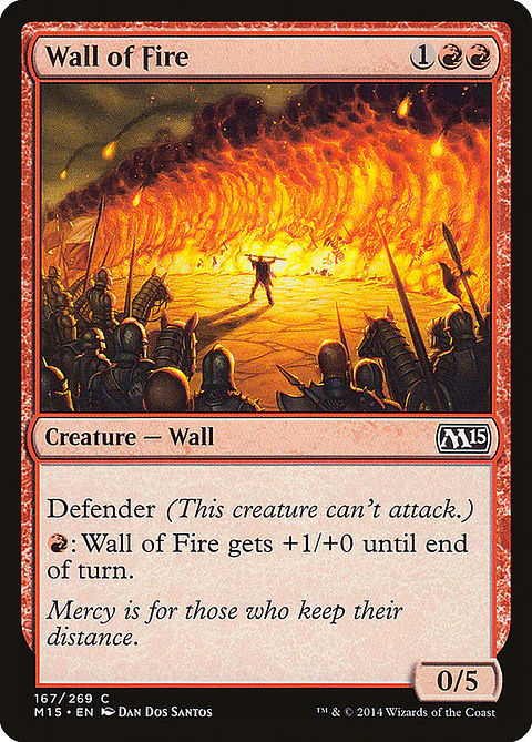 Wall of fire - M15 - C