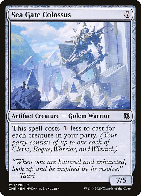 Sea gate colossus - ZNR - C
