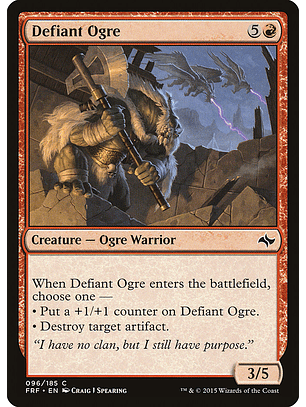 Defiant ogre - FRF - C
