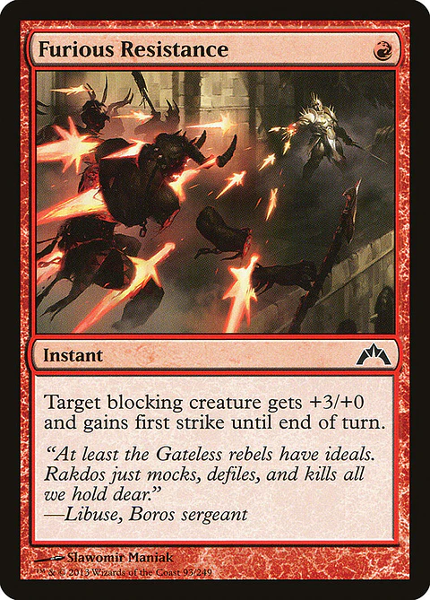 Furious resistance - GTC - C