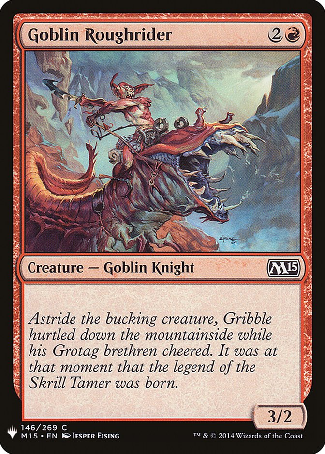 Goblin roughrider - M15 - C 1