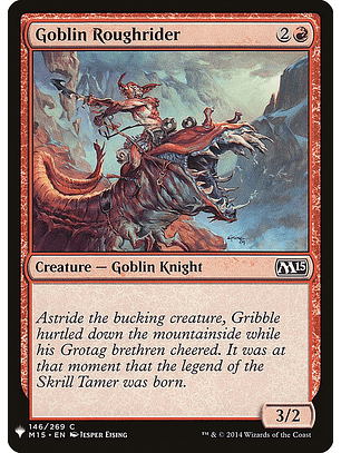 Goblin roughrider - M15 - C