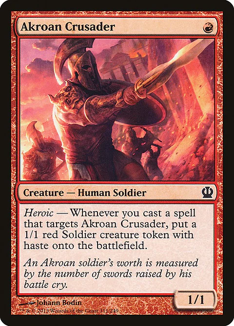 Akroan Crusader - THS - C