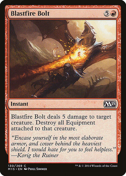 Blastfire bolt  - M15 - C