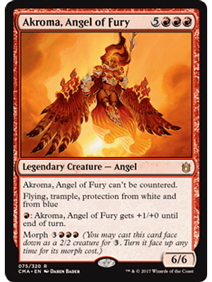 Akroma, Angel of Fury - CMA - R