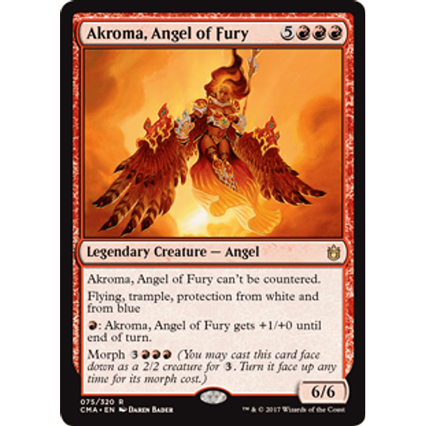 Akroma, Angel of Fury - CMA - R