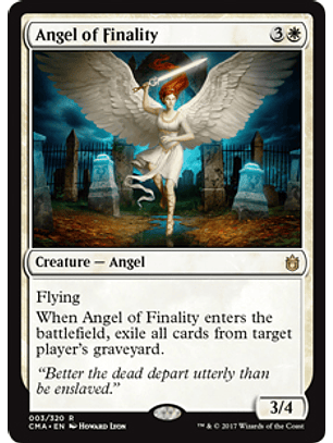 Angel of Finality - CMA - R