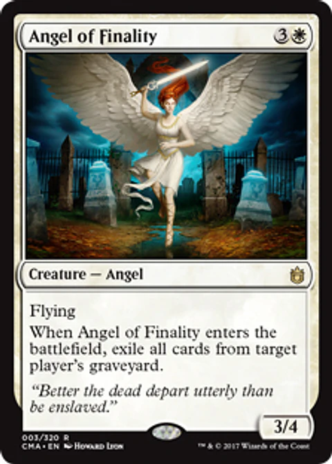 Angel of Finality - CMA - R