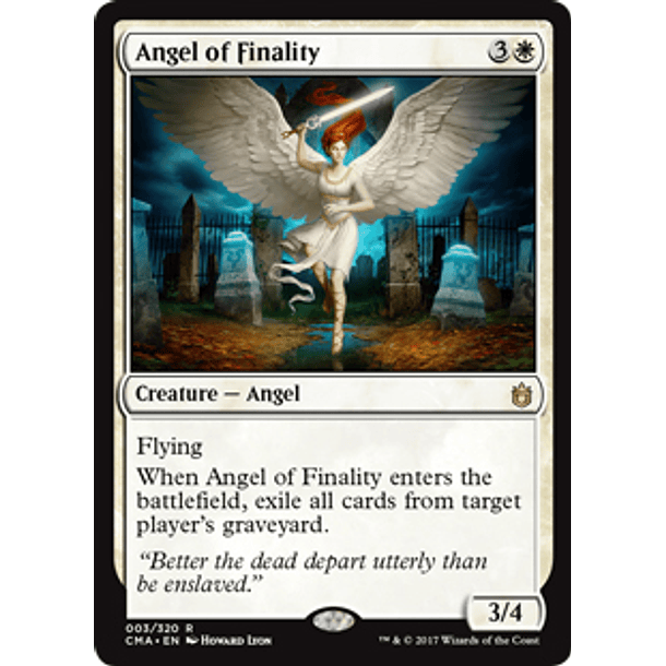 Angel of Finality - CMA - R