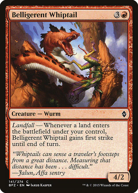 Belligerent whiptail - BFZ - C