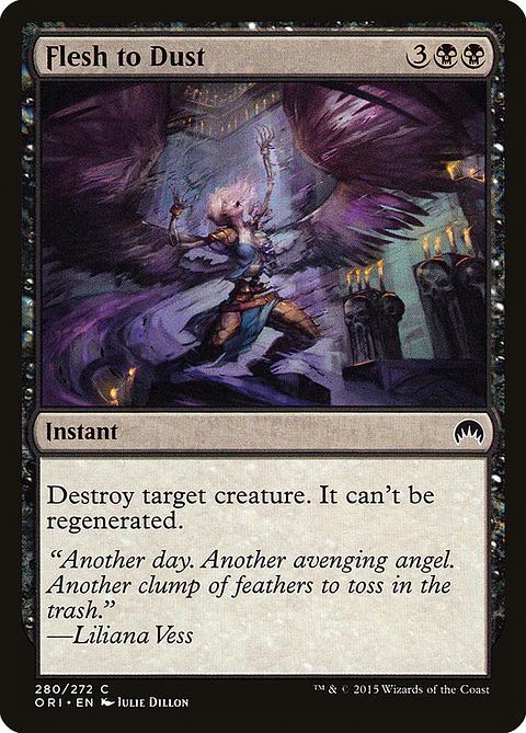 Flesh to dust - M15 - C