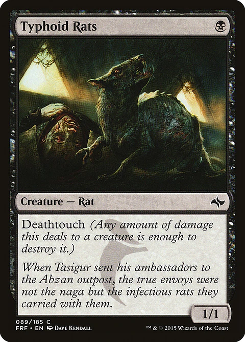 Typhoid rats - FRF - C