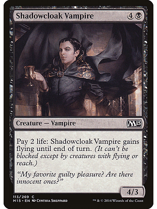 Shadowcloak vampire - M15 - C