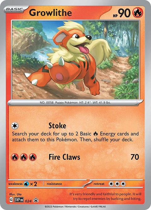 Growlithe - 024 - SVP