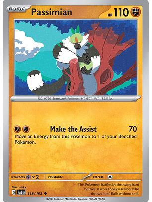 Passimian - 118/193 - Uncommon - PAL