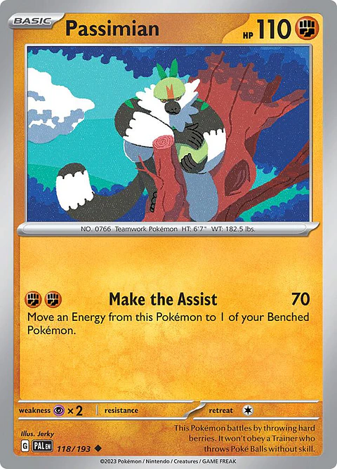 Passimian - 118/193 - Uncommon - PAL
