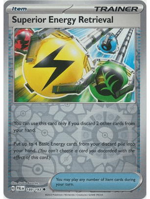 Superior Energy Retrieval - 189/193 - Uncommon - PAL 