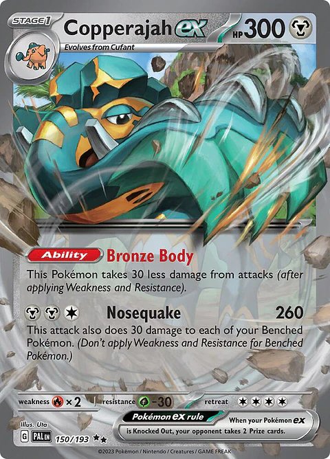 Copperajah ex - 150/193 - Double Rare - PAL 