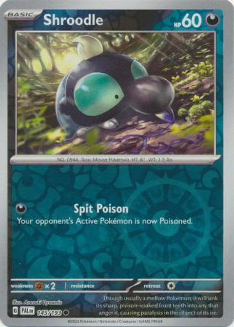Shroodle - 145/193 - Common - PAL