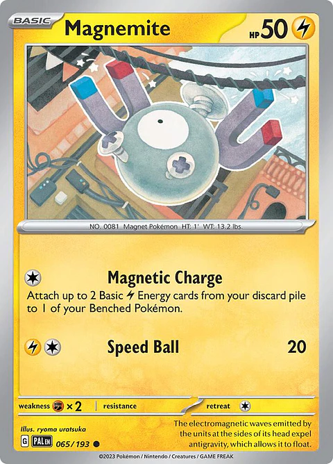 Magnemite - 065/193 - Common - PAL 